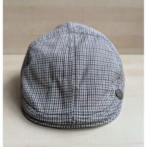 Goorin Flat Cap Newsboy Cabie Ivy Seersucker Hat
